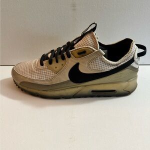 Nike Black and Tan Air Max 90 Terrascape crater foam Sneakers